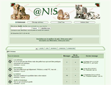 Tablet Screenshot of anis-animaux.net